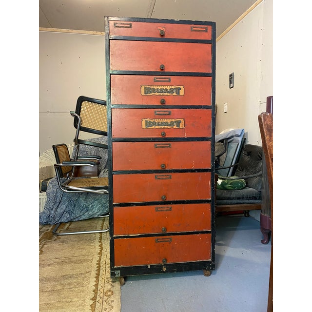 1950s Holfast Fan Belt Storage Chairish
