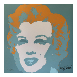1986 Carnegie Museum of Art After Andy Warhol "Rose - Hand Numbered" Lithograph