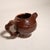 Vintage Brutalist Wabi Sabi Sculptural Studio Pottery Red and Black Glaze Ceramic Vessel For Sale - Image 12 of 17