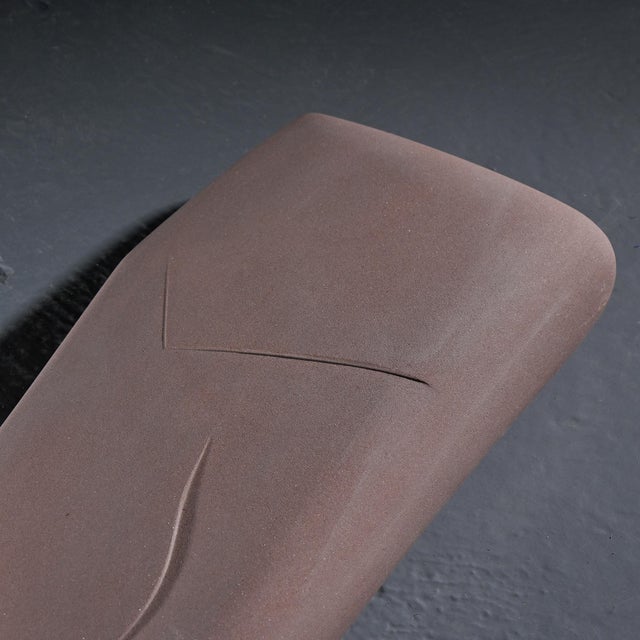 Robert Neuhauser, Organic Sculpture, 1980s, Pink Sandstone For Sale - Image 12 of 13