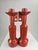 Ceramic Candlesticks by Enzo Bioli for Il Picchio, Italy, 1970s, Set of 2 For Sale - Image 3 of 16