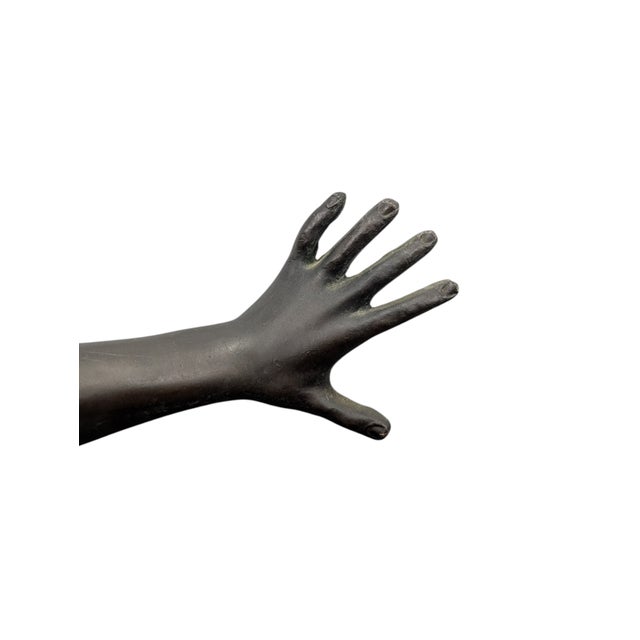 Bronze Statue of a Young Fisherman, 20th Century For Sale - Image 6 of 9