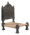 Vintage Indian Carved Teakwood Pita Chair For Sale