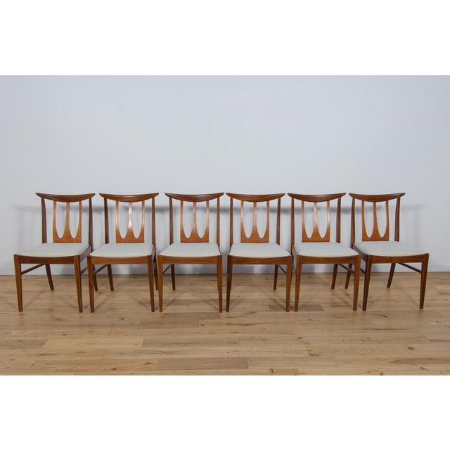 1960s Brasilia Dining Chairs from G-Plan, 1960s, Set of 6 For Sale - Image 5 of 18