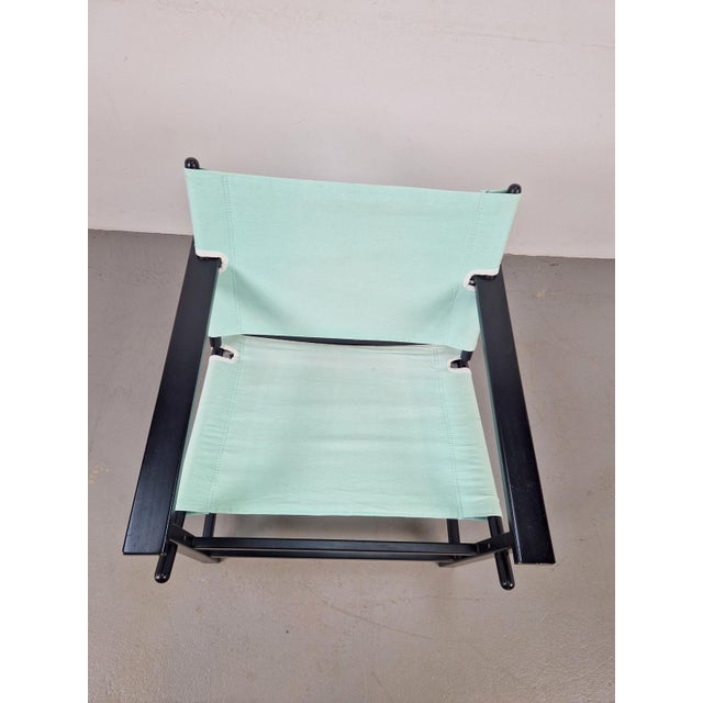 Vintage Safari Chair from Hyllinge Møbler, Denmark, 1970s For Sale - Image 4 of 9