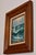 Original oil on canvas, stormy sea with breaking wave and two seagulls. Thick, textured brushwork in blues, teals and...