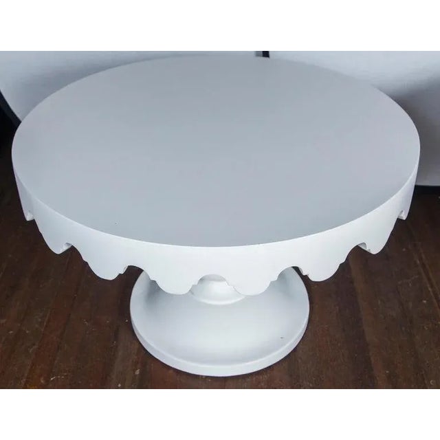 1940s Original Handmade Dorothy Draper Tables for the Greenbrier Resort - A Pair For Sale - Image 10 of 11