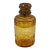 Circa 1920s Czech Gilt Brass & Cut Glass Perfume Bottle For Sale