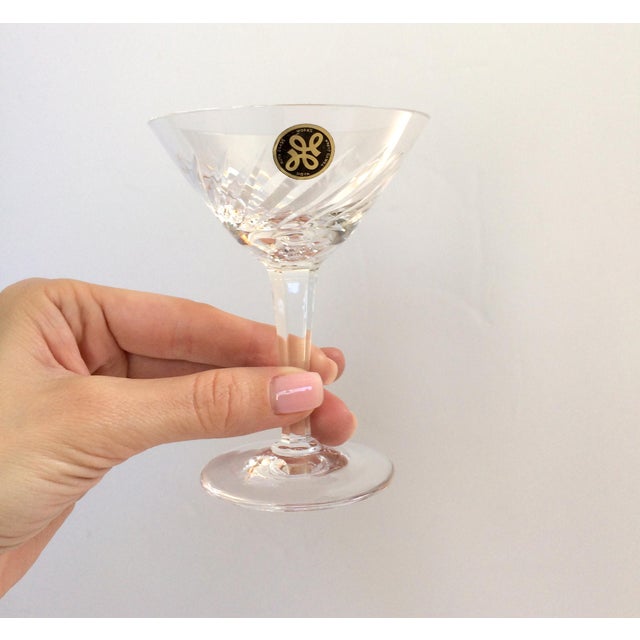 S/36 Cut Crystal Stemware by Hoya Japan Set of Brilliant 36 Bar