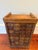 1920s Antique 32-Drawer Oak Hardware Parts Cabinet by W.C. Heller Co. For Sale - Image 5 of 17