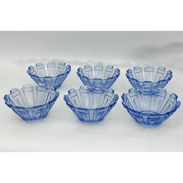 Art Deco Murano Glass Serving Bowl, Italy, 1930s, Set of 13 For Sale - Image 12 of 16