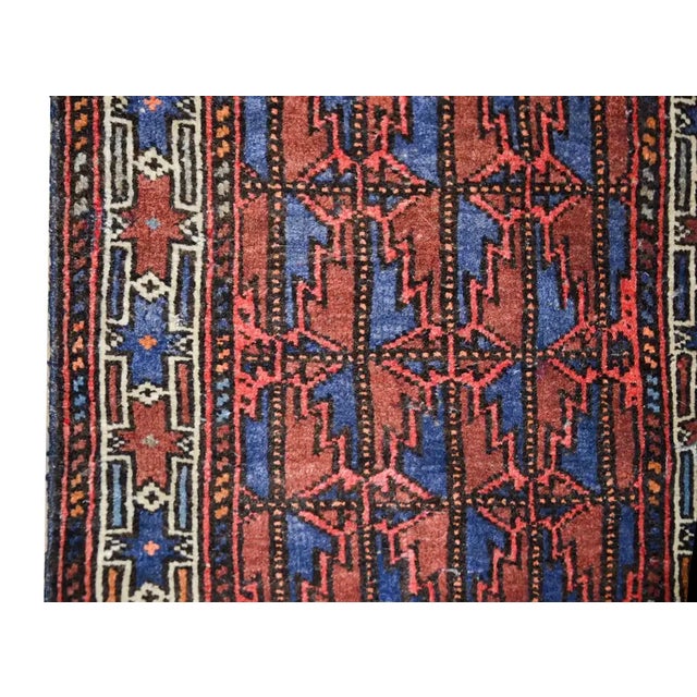 Vintage Baluch Runner For Sale - Image 4 of 13