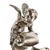 Silver Antique Silver Plate Figural Liberty & Cherub Centerpiece Bowl on Marble Base, Circa 1890 For Sale - Image 8 of 11