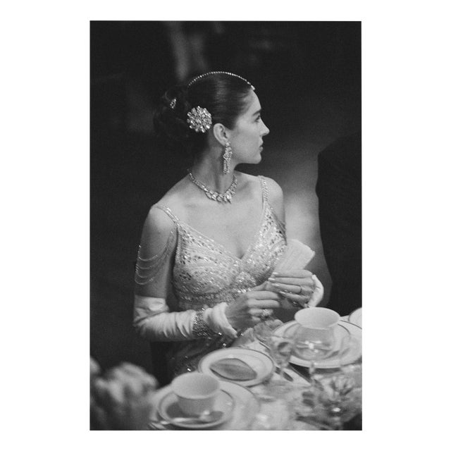 Slim Aarons, Decked in Finery, Limited Edition Estate Stamped C-Type Digital Print For Sale