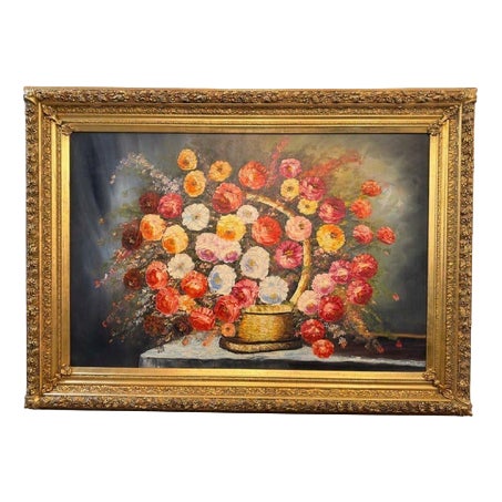 Floral Still Life, Oil Painting For Sale