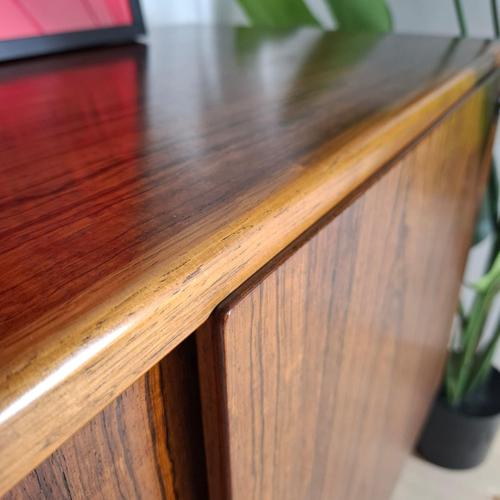 Mid-Century Modern Danish Rosewood Sideboard, 1960s For Sale - Image 3 of 9