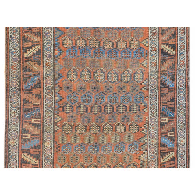 Tribal Early 19th Century Bidjar Rug For Sale - Image 3 of 9