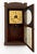 Chauncey Jerome Verre Eglomise Shelf Clock, New Haven, Connecticut, circa 1857, label to interior. 27" H x 14.75" W x 4.5"...