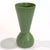1980s Leafy Green Mixed Conical Vase Curation - Group of 5 For Sale - Image 5 of 13