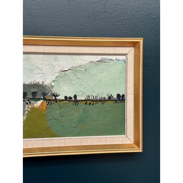 Hans Osswald, Kvarnvägen, 1950s, Oil Painting on Canvas, Framed For Sale - Image 15 of 18