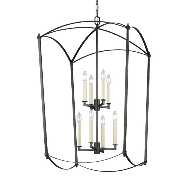 Sophisticated and sleek, the Thayer Collection is a refreshing interpretation of a traditional four-sided lantern softened...