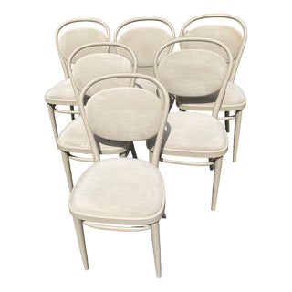 Vintage 215 P Chairs from Gebrüder Thonet Vienna Gmbh, 1986, Set of 6 For Sale