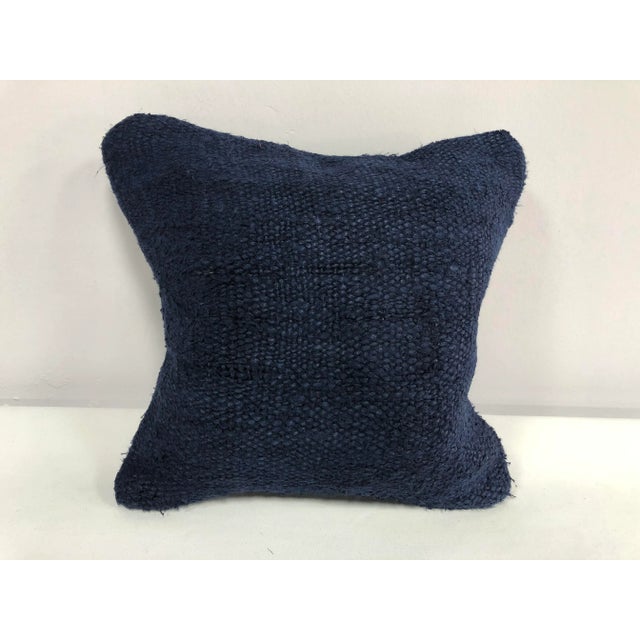 Turkish Handmade Vintage Boho Kilim Pillow Cover For Sale In Phoenix - Image 6 of 6