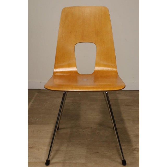One Point Model Chair by Hans Bellman in Beech, 1950s For Sale - Image 15 of 18
