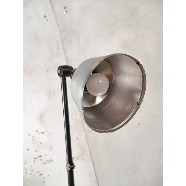 Bauhaus 1950s R1 Black Desk Light from Midgard, 1950s For Sale - Image 12 of 15