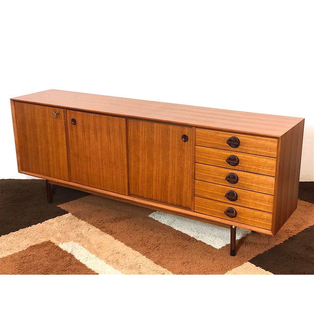 Metal Vintage Italian Sideboard, 1960 For Sale - Image 7 of 16