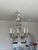 Swedish Brass and Crystal Chandelier,1800s For Sale - Image 8 of 10