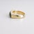 Metal Vintage 14k Gold & Green Jade Cabochon Cocktail Ring For Sale - Image 7 of 15