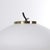 Metal Floor Lamp in Opaline Glass and Brass, 1950s For Sale - Image 7 of 12