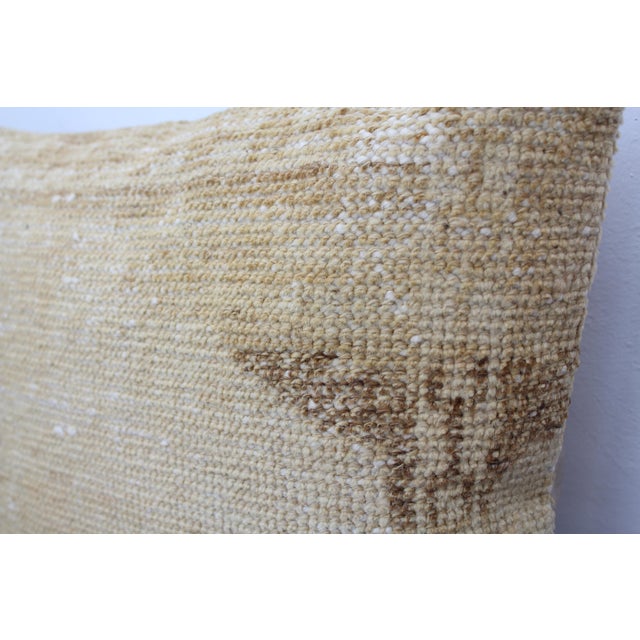 Turkish Vintage Rug Decorative Pillow Cover - 17"x17" For Sale - Image 4 of 13