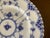 1960s 1960s Royal Copenhagen Blue Fluted Full Lace Salad/Lunch Plate 1086 For Sale - Image 5 of 8