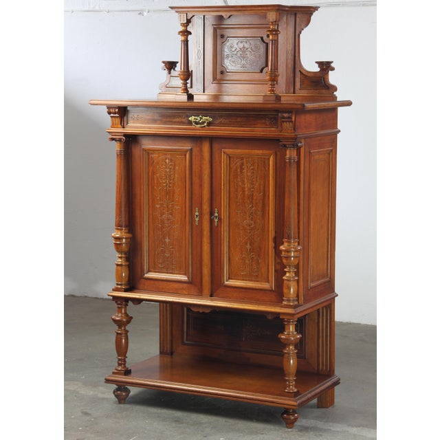 Antique Danish Cabinet in Mahogany, 1890s For Sale - Image 15 of 15