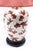 Mid-Century Italian Red Fish Table Lamps in Porcelain with Wood Base, Set of 2 For Sale - Image 3 of 7