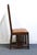 Wood Canadel Furniture Solid Oak Mission Style Arts & Crafts Dining Side Chair W. Leather Seat 80110 - Made in Canada For Sale - Image 7 of 11