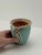 Vintage Turquoise Ceramic Vase by Alexandre De Wemmel, Belgium, 1950s For Sale - Image 9 of 11
