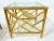 Wood Chippendale Bamboo Rattan Nesting Tables - Set of 3 For Sale - Image 7 of 13