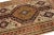 Persian Vintage Handmade Persian Ivory Geometric Wool Rug 4'9" X 6'10" For Sale - Image 3 of 11