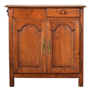 French 19th Century Petite Oak Buffet For Sale