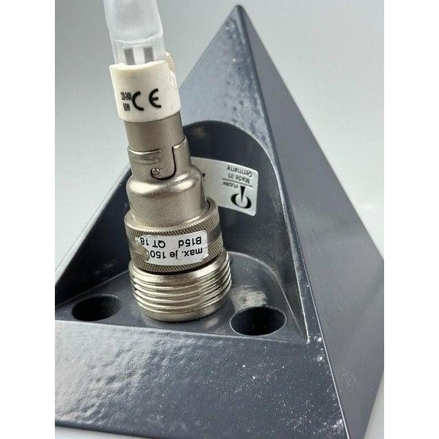 Space Age Cube Wall Lamp in Ice Glass from Peill & Putzler, 1970s For Sale - Image 6 of 18