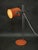Sculptural 1960s space age table lamp designed by s. Jindra for lidokov in czechoslovakia, combining bold color with the...