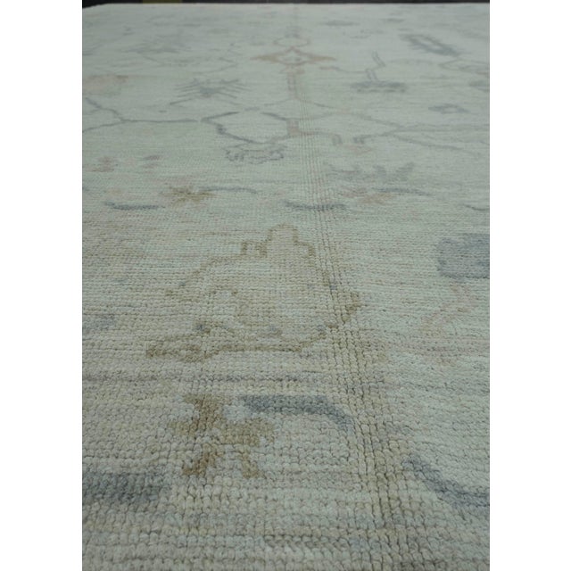 Early 21st Century Turkish Oushak Rug 9'2" x 12'5" #18694 For Sale - Image 5 of 8