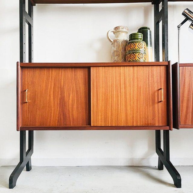 1960s Mid-Century Modern Wall Unit, 1960s For Sale - Image 5 of 15