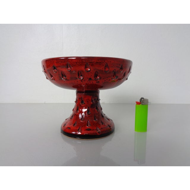 Bowl by Fratelli Fanciullacci for Bitossi from the 1960s. Inscribed on the underside. This piece has an attribution mark,...