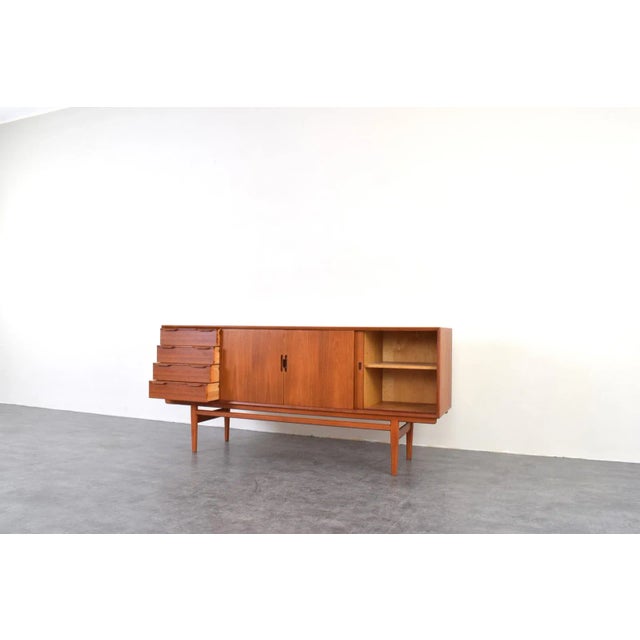 Mid-Century Danish Teak Sideboard, 1960s For Sale - Image 14 of 18