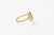 Bronze Cross Set in 21k Gold Ring, Size 7 For Sale - Image 4 of 12