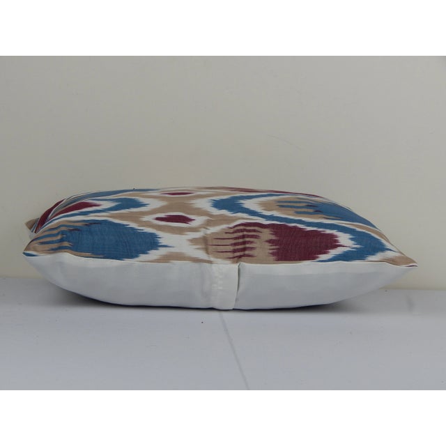 Mid-Century Modern Ikat Cushion Cover For Sale - Image 3 of 6